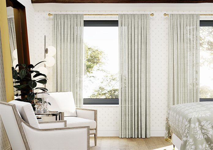 Siena Voile, Greige - Made to Measure Curtains - Image 3